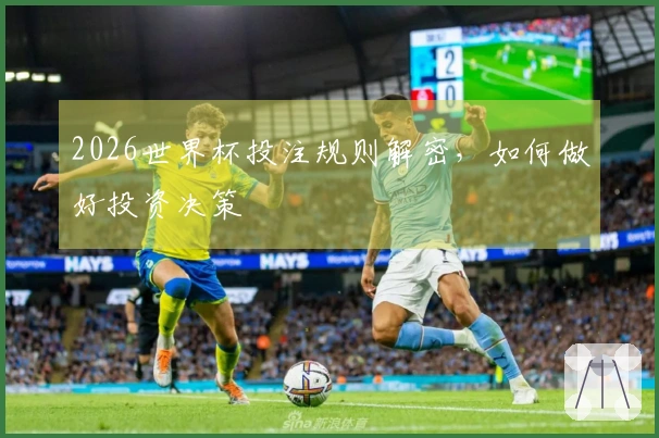 2026世界杯投注规则解密，如何做好投资决策